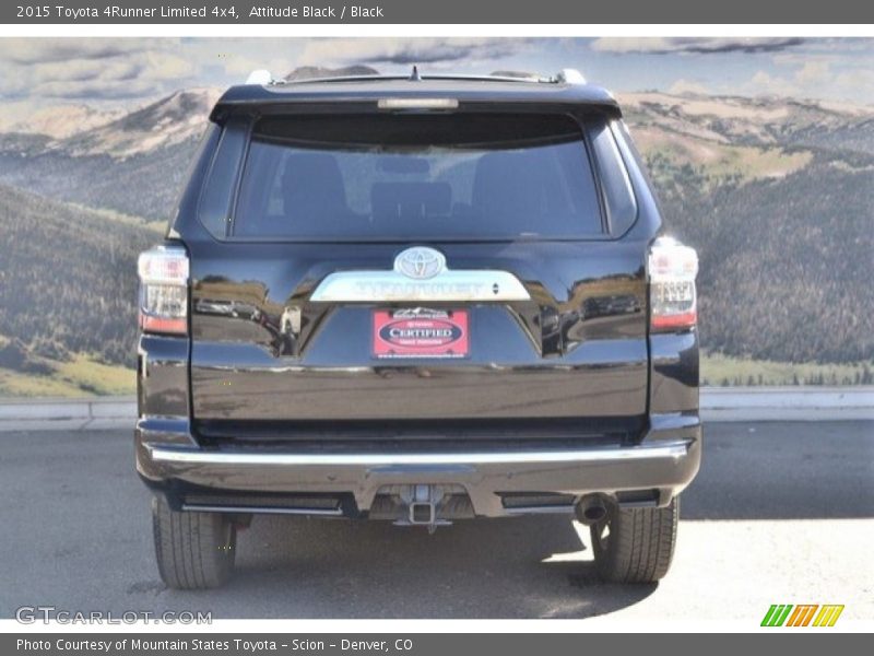Attitude Black / Black 2015 Toyota 4Runner Limited 4x4