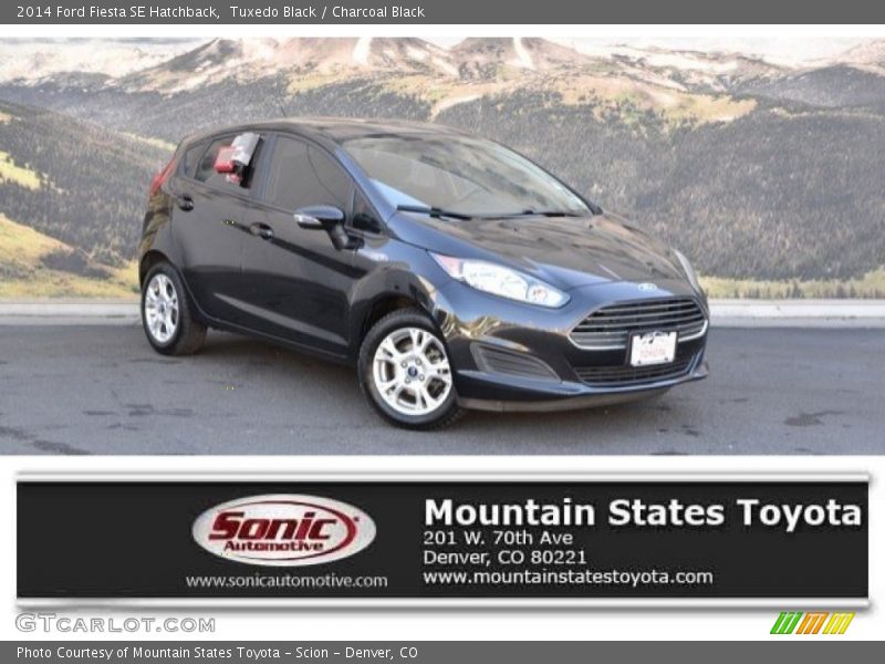 Tuxedo Black / Charcoal Black 2014 Ford Fiesta SE Hatchback