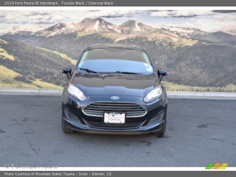 Tuxedo Black / Charcoal Black 2014 Ford Fiesta SE Hatchback