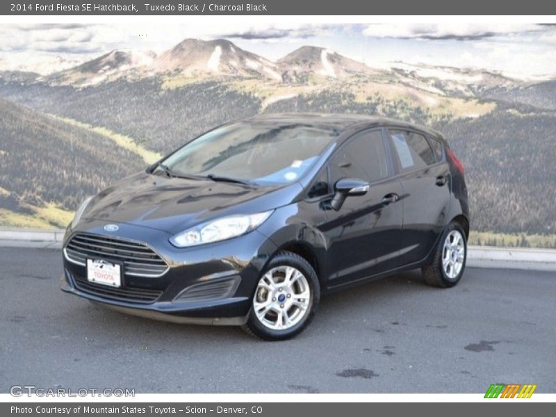 Tuxedo Black / Charcoal Black 2014 Ford Fiesta SE Hatchback