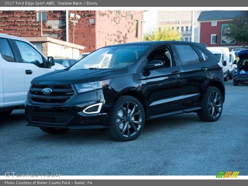 Shadow Black / Ebony 2017 Ford Edge Sport AWD