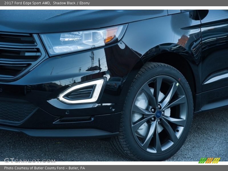 Shadow Black / Ebony 2017 Ford Edge Sport AWD