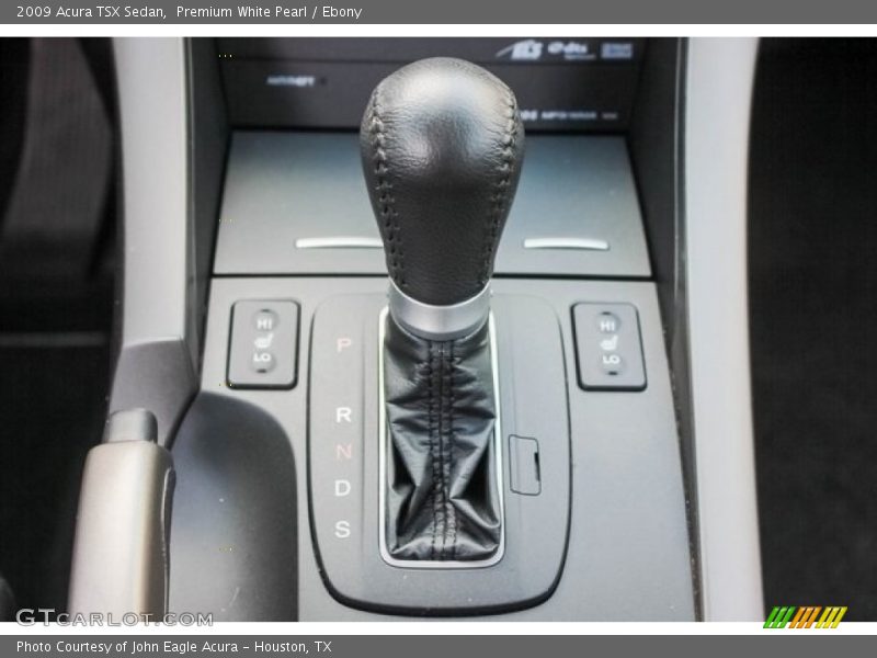 Premium White Pearl / Ebony 2009 Acura TSX Sedan