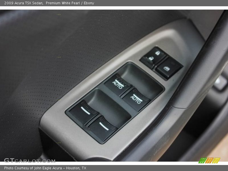 Premium White Pearl / Ebony 2009 Acura TSX Sedan