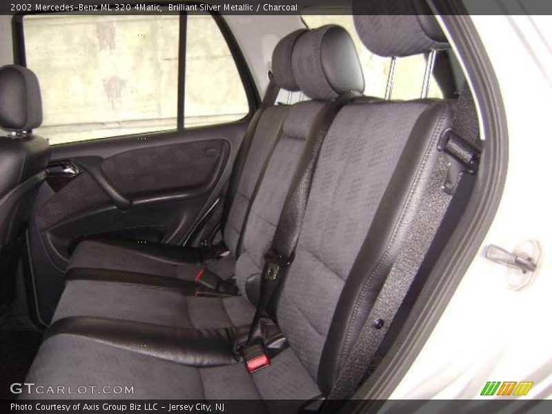 Brilliant Silver Metallic / Charcoal 2002 Mercedes-Benz ML 320 4Matic