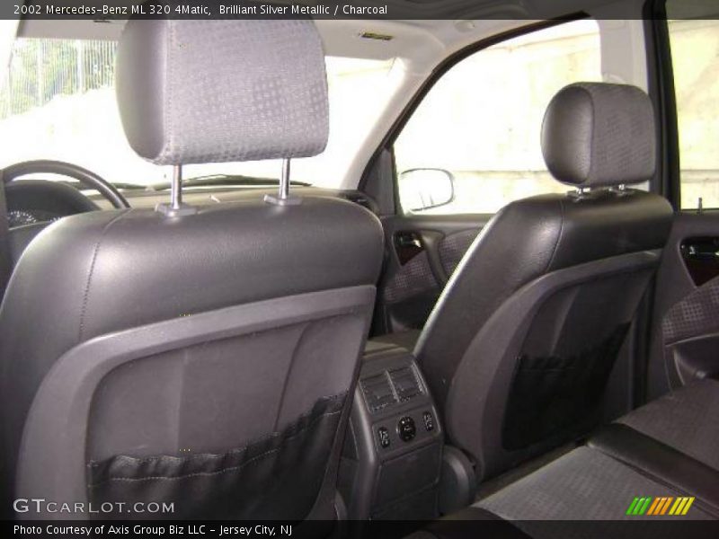 Brilliant Silver Metallic / Charcoal 2002 Mercedes-Benz ML 320 4Matic
