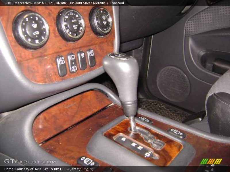 Brilliant Silver Metallic / Charcoal 2002 Mercedes-Benz ML 320 4Matic
