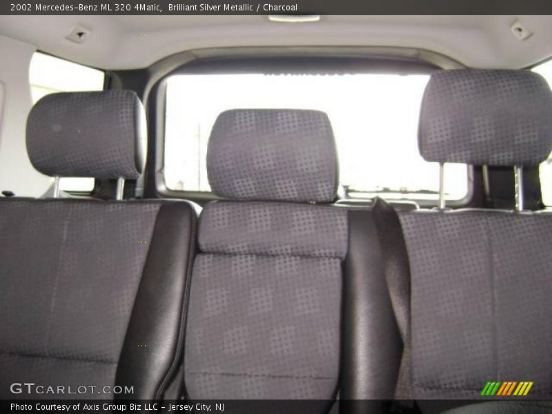 Brilliant Silver Metallic / Charcoal 2002 Mercedes-Benz ML 320 4Matic
