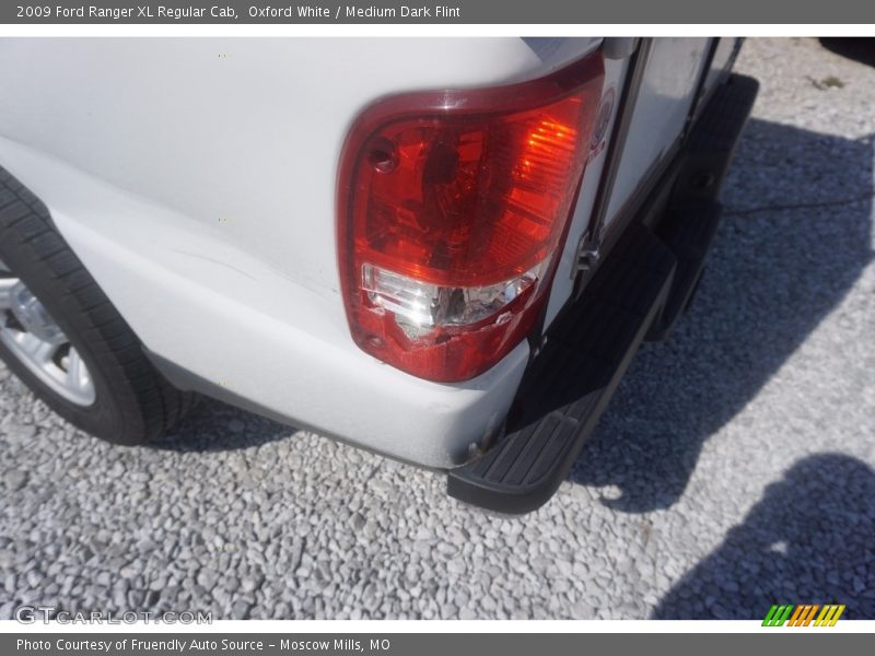 Oxford White / Medium Dark Flint 2009 Ford Ranger XL Regular Cab