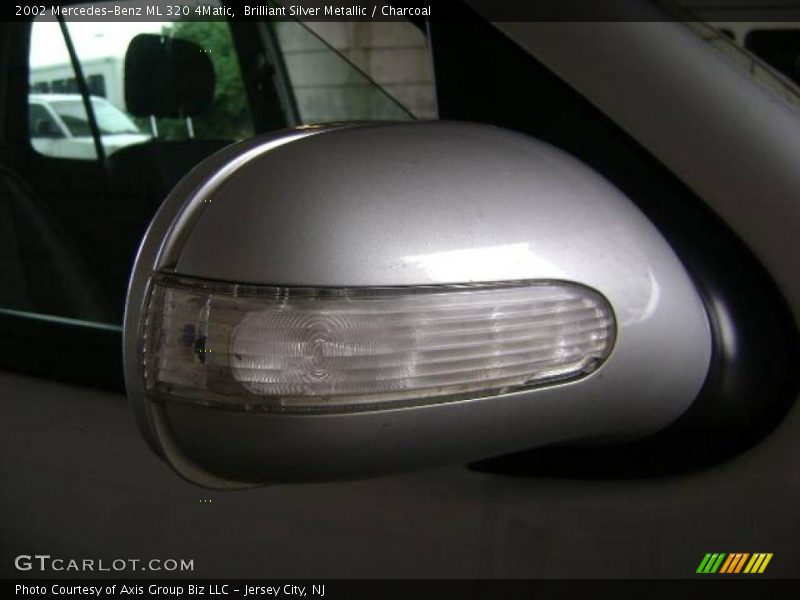 Brilliant Silver Metallic / Charcoal 2002 Mercedes-Benz ML 320 4Matic