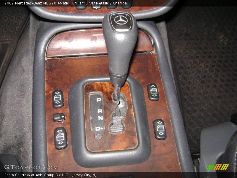Brilliant Silver Metallic / Charcoal 2002 Mercedes-Benz ML 320 4Matic