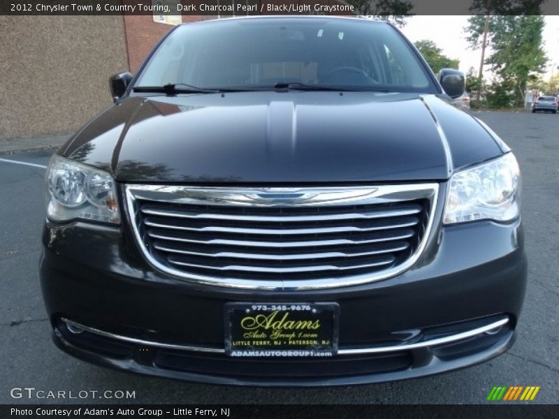 Dark Charcoal Pearl / Black/Light Graystone 2012 Chrysler Town & Country Touring