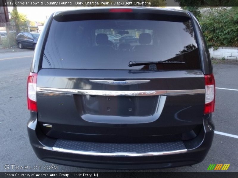 Dark Charcoal Pearl / Black/Light Graystone 2012 Chrysler Town & Country Touring