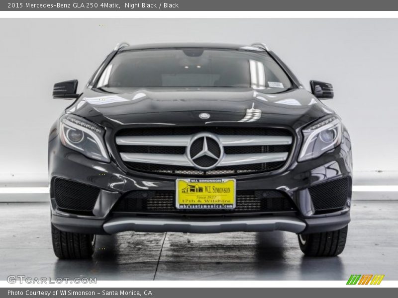 Night Black / Black 2015 Mercedes-Benz GLA 250 4Matic