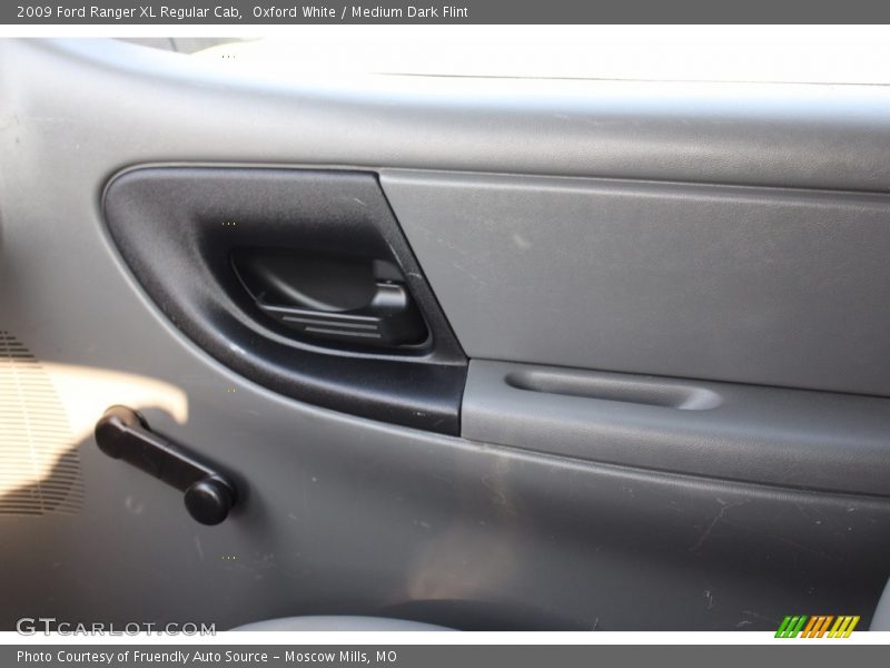 Oxford White / Medium Dark Flint 2009 Ford Ranger XL Regular Cab