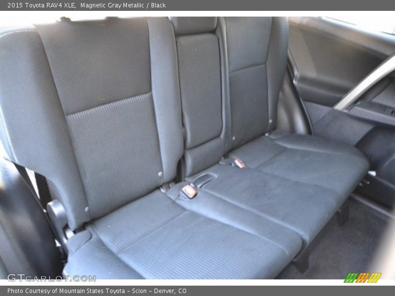 Magnetic Gray Metallic / Black 2015 Toyota RAV4 XLE