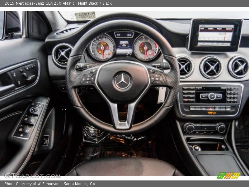 Night Black / Black 2015 Mercedes-Benz GLA 250 4Matic