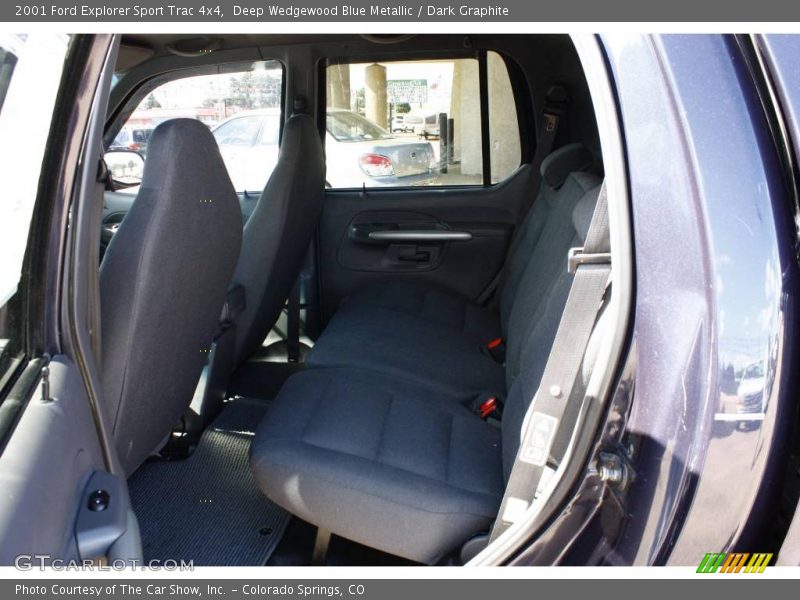 Deep Wedgewood Blue Metallic / Dark Graphite 2001 Ford Explorer Sport Trac 4x4