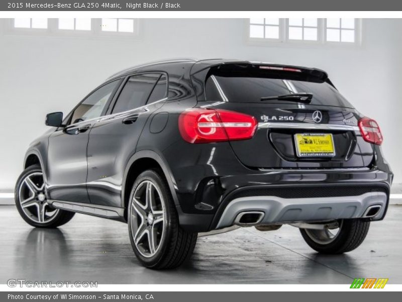 Night Black / Black 2015 Mercedes-Benz GLA 250 4Matic