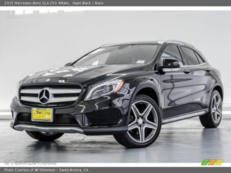 Night Black / Black 2015 Mercedes-Benz GLA 250 4Matic