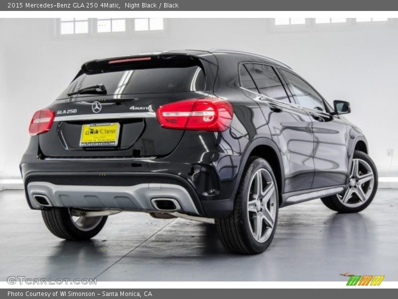 Night Black / Black 2015 Mercedes-Benz GLA 250 4Matic