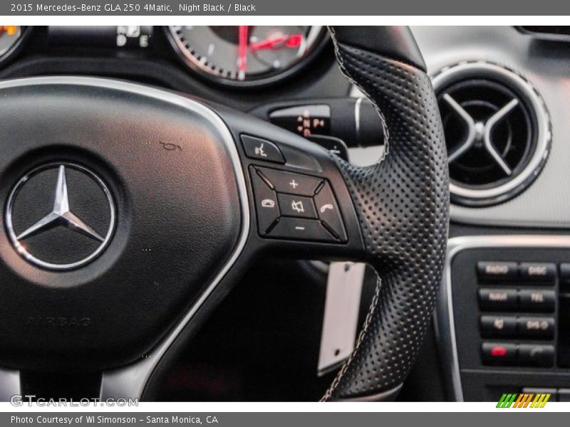 Night Black / Black 2015 Mercedes-Benz GLA 250 4Matic