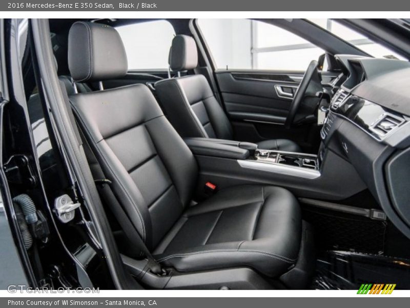 Black / Black 2016 Mercedes-Benz E 350 Sedan