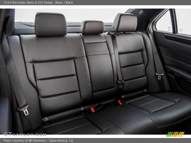 Black / Black 2016 Mercedes-Benz E 350 Sedan