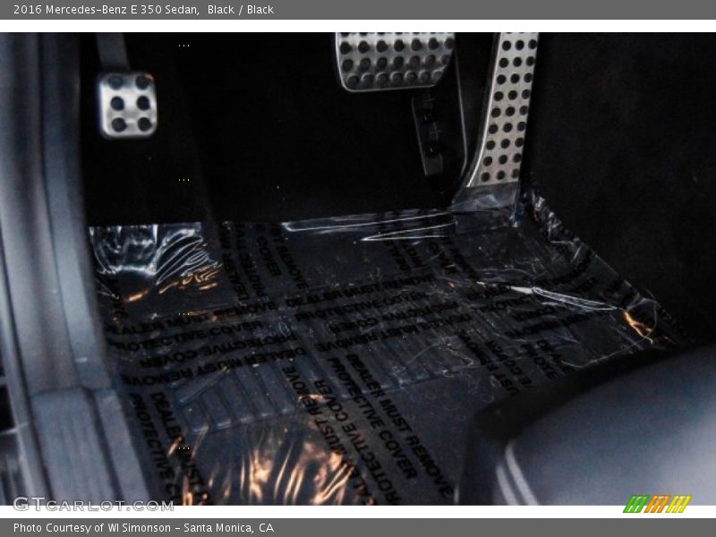 Black / Black 2016 Mercedes-Benz E 350 Sedan