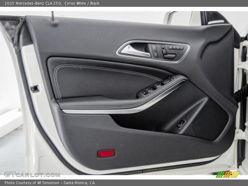 Cirrus White / Black 2015 Mercedes-Benz CLA 250