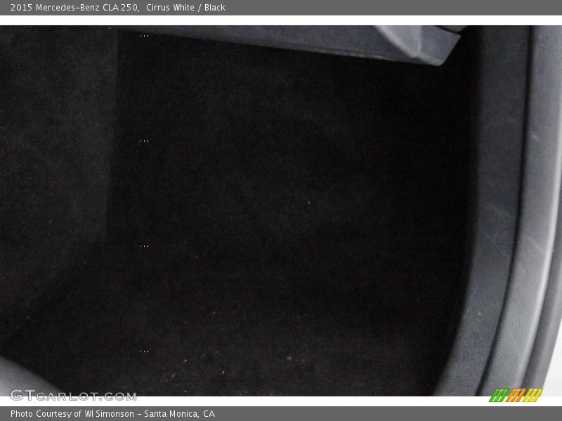 Cirrus White / Black 2015 Mercedes-Benz CLA 250