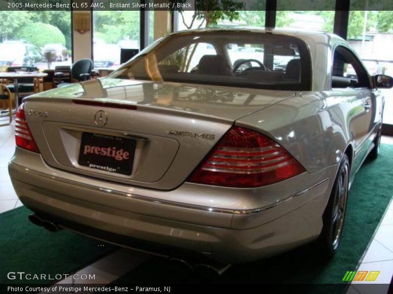 Brilliant Silver Metallic / Black 2005 Mercedes-Benz CL 65 AMG