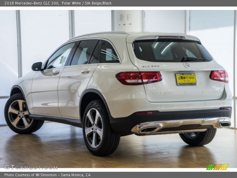 Polar White / Silk Beige/Black 2018 Mercedes-Benz GLC 300