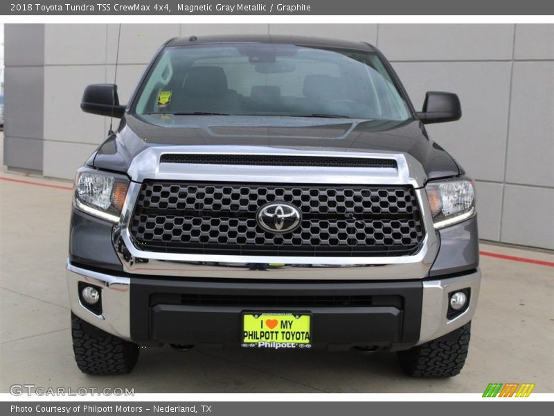 Magnetic Gray Metallic / Graphite 2018 Toyota Tundra TSS CrewMax 4x4