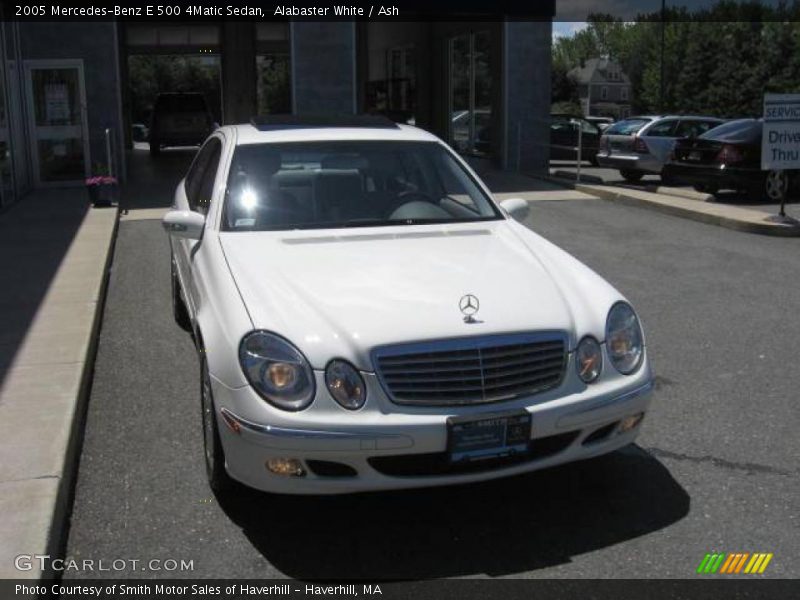 Alabaster White / Ash 2005 Mercedes-Benz E 500 4Matic Sedan