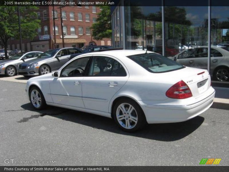 Alabaster White / Ash 2005 Mercedes-Benz E 500 4Matic Sedan