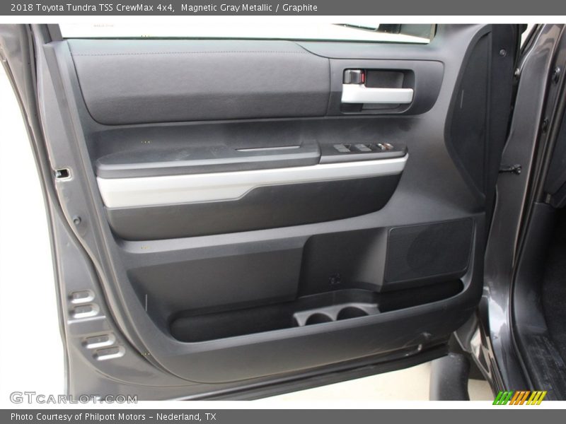 Magnetic Gray Metallic / Graphite 2018 Toyota Tundra TSS CrewMax 4x4