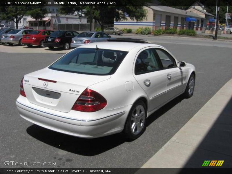 Alabaster White / Ash 2005 Mercedes-Benz E 500 4Matic Sedan