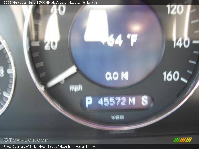 Alabaster White / Ash 2005 Mercedes-Benz E 500 4Matic Sedan