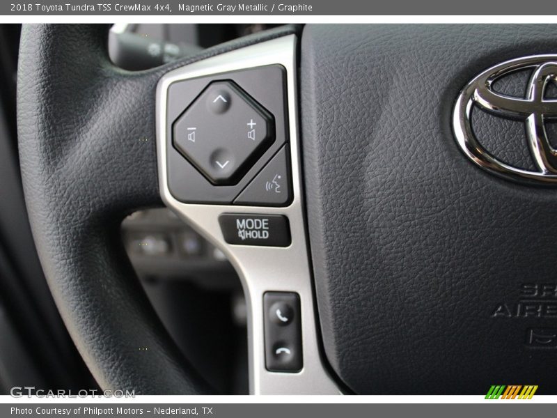Magnetic Gray Metallic / Graphite 2018 Toyota Tundra TSS CrewMax 4x4