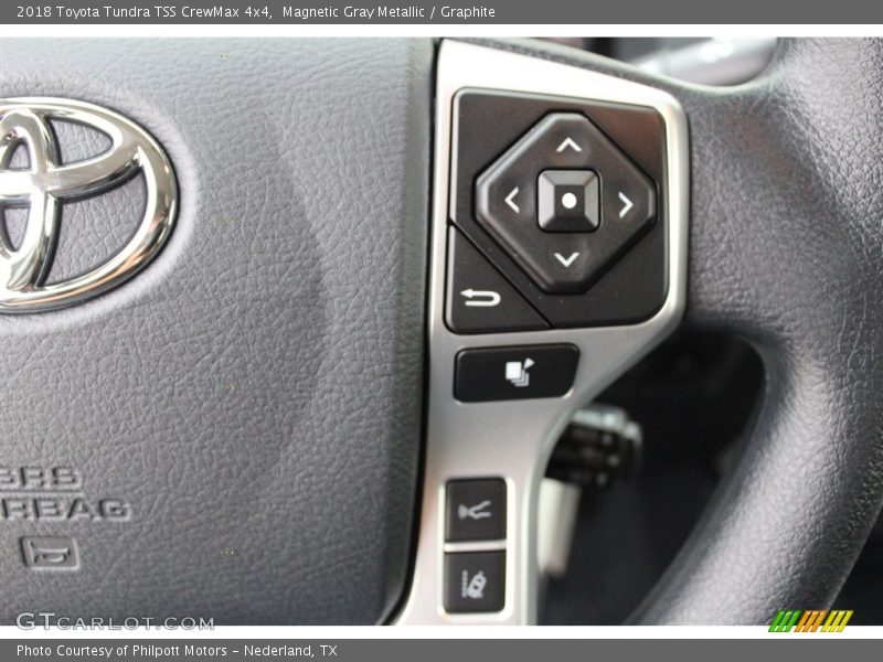 Magnetic Gray Metallic / Graphite 2018 Toyota Tundra TSS CrewMax 4x4