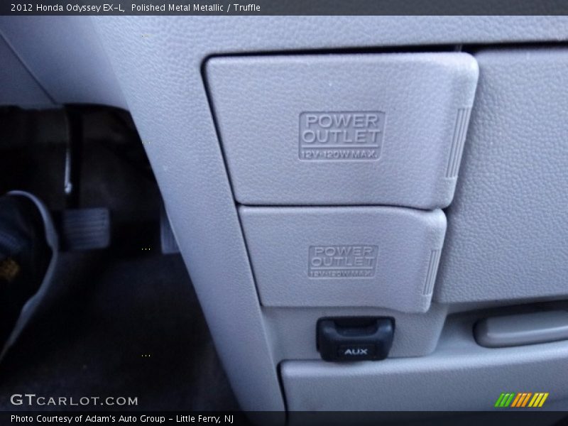 Polished Metal Metallic / Truffle 2012 Honda Odyssey EX-L