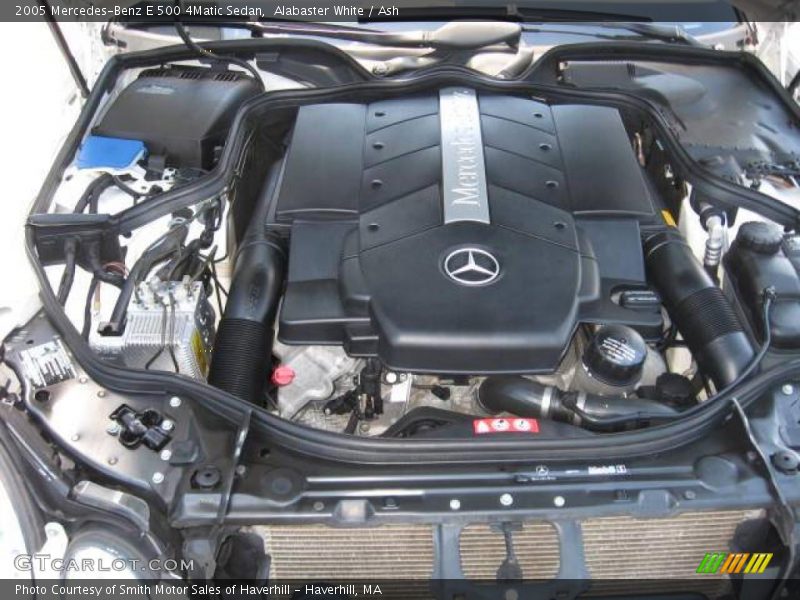 Alabaster White / Ash 2005 Mercedes-Benz E 500 4Matic Sedan
