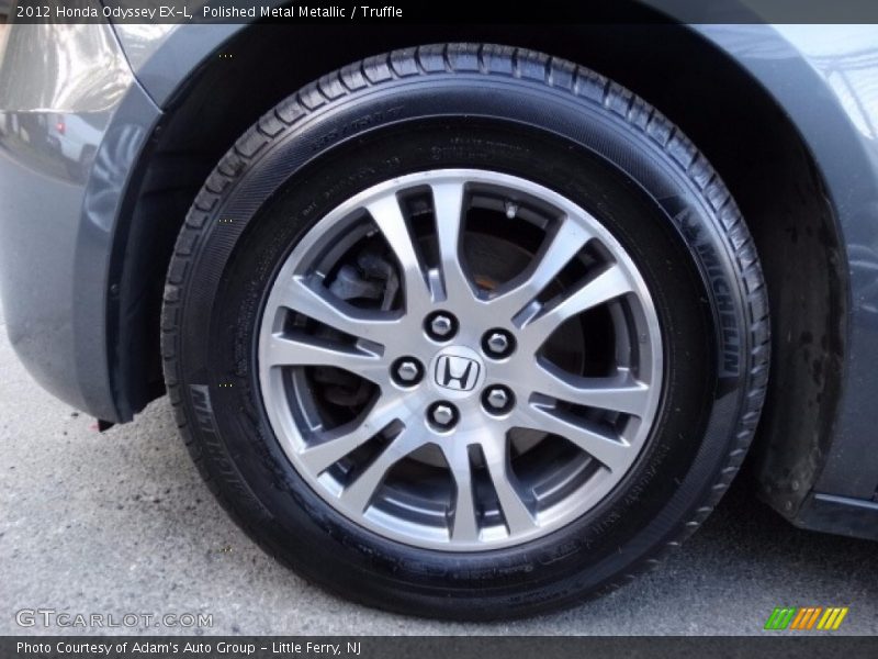 Polished Metal Metallic / Truffle 2012 Honda Odyssey EX-L