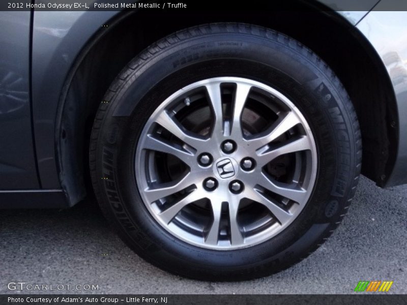 Polished Metal Metallic / Truffle 2012 Honda Odyssey EX-L
