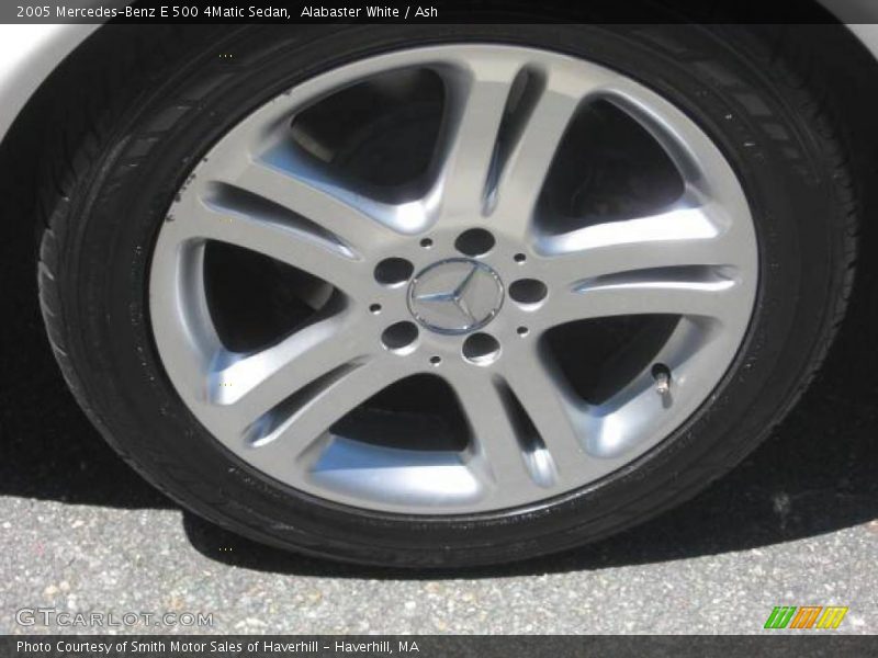 Alabaster White / Ash 2005 Mercedes-Benz E 500 4Matic Sedan