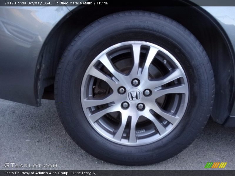 Polished Metal Metallic / Truffle 2012 Honda Odyssey EX-L
