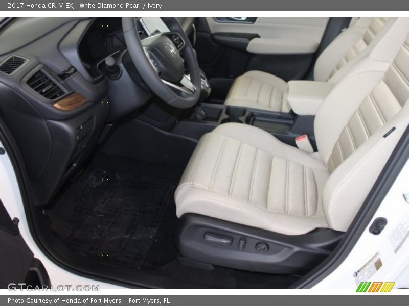 Front Seat of 2017 CR-V EX