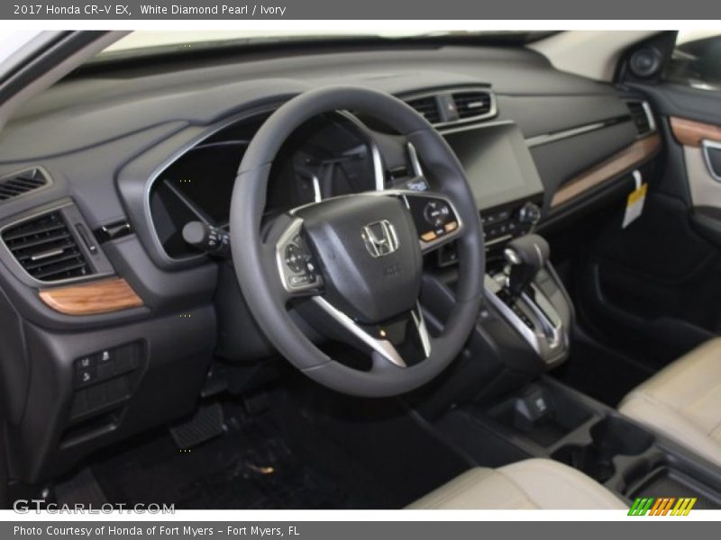 Dashboard of 2017 CR-V EX