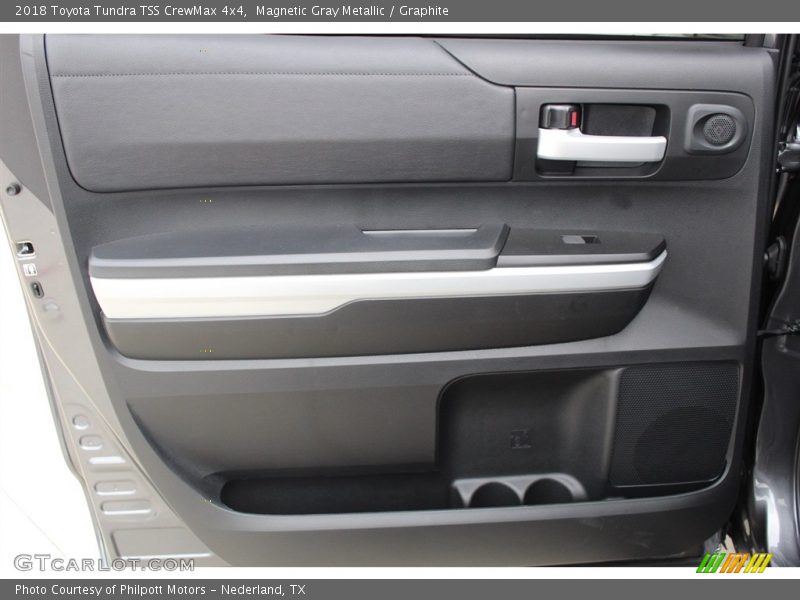 Magnetic Gray Metallic / Graphite 2018 Toyota Tundra TSS CrewMax 4x4